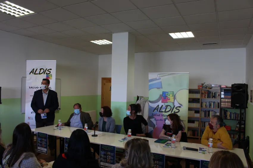 Aldis Salud Mental - cartel charlas y formación salud mental