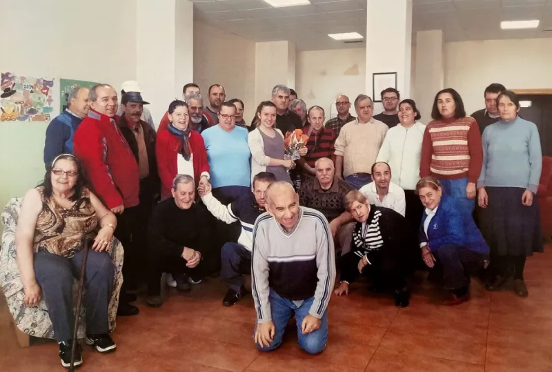 Aldis Salud Mental - fotos históricas de residentes posando para la cámara