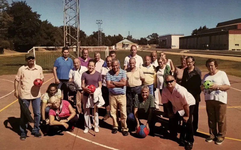 Aldis Salud Mental - usuarios jugando a futbol